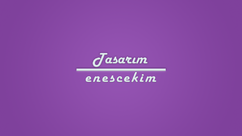 İsim için Tasarım