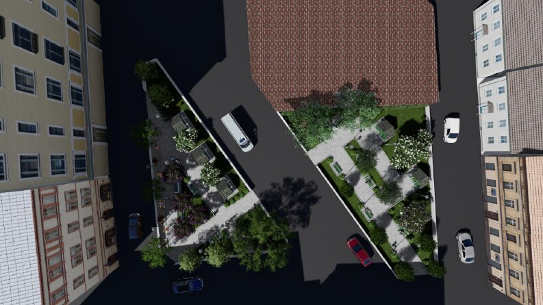 Mini Park Tasarım & Görselleştirme 