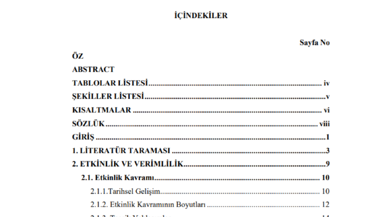 Akademik belge düzenleme 