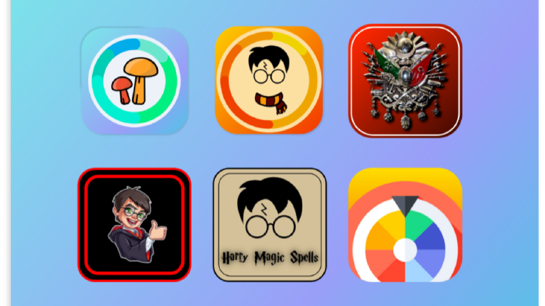 Android Uygulamaları için geliştirdiğim iconlar