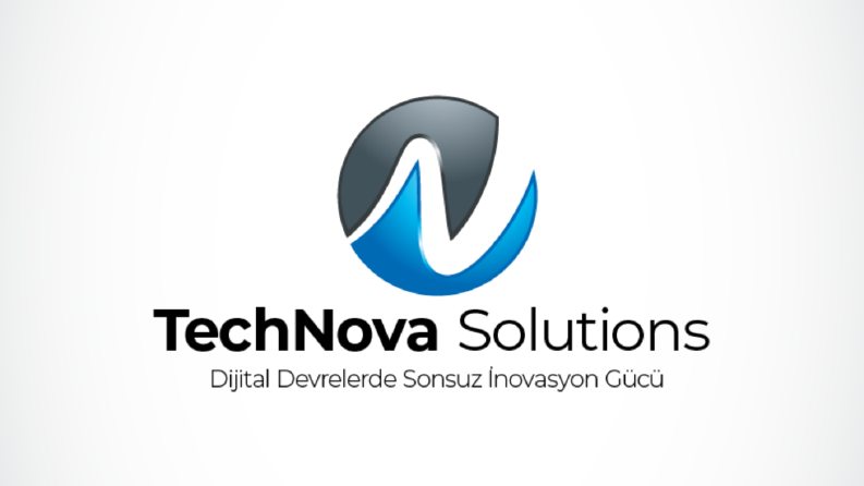 TechNova Solutions - Raw Creative Logo Tasarımı