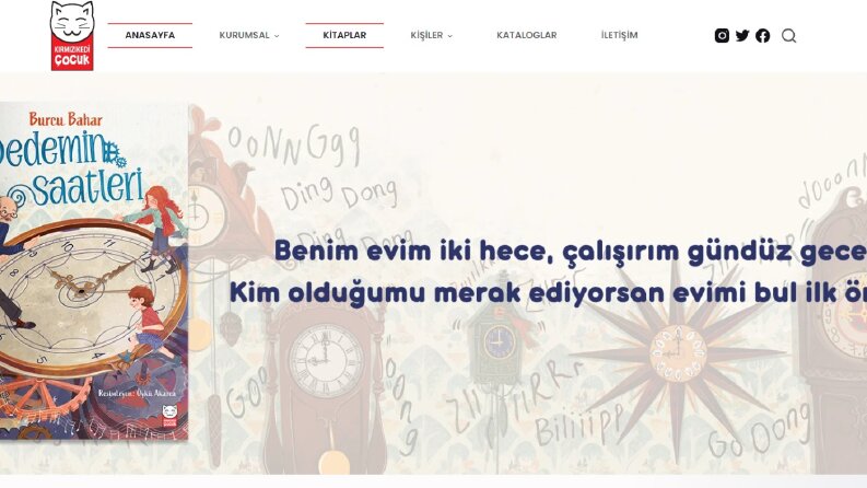 Kırmızı Kedi Çocuk Web Sitesi