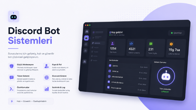 Discord Bot Sistemleri