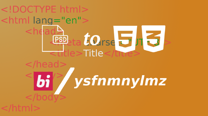 PSD to HTML