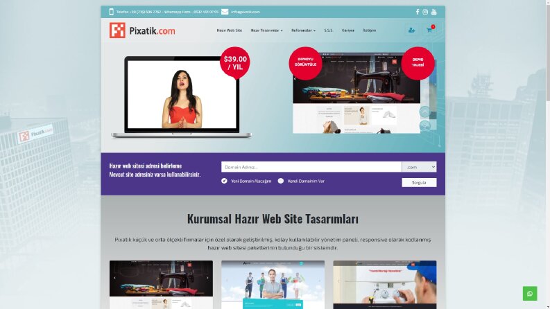 Pixatik alt yapısının yazılımı