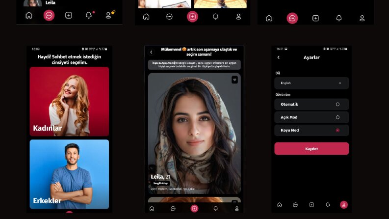 Joyjoy.ai flutter Yapay Zeka Chat Mobil uygulaması