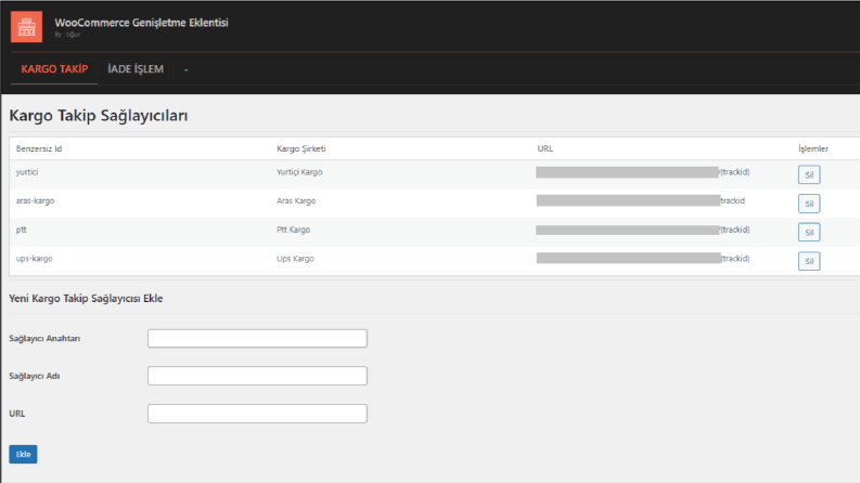 Woocommerce Genişletme Eklentisi (Wordpress)