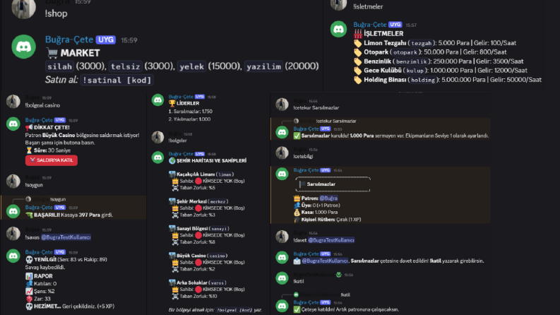 Çete / Eğlence Botu