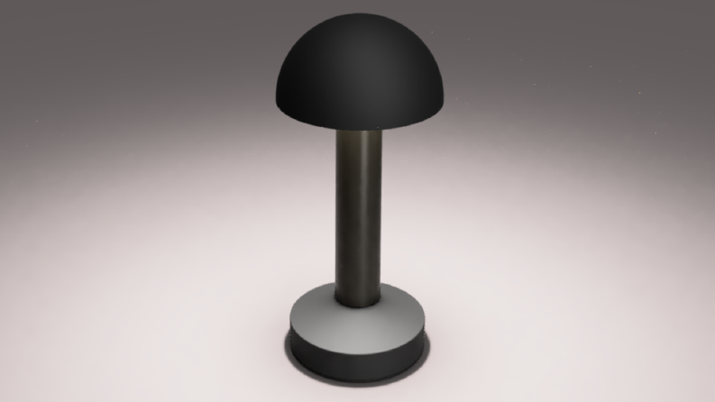Fusion 360 ile Modern Mantar Lamba Modelleme ve Render