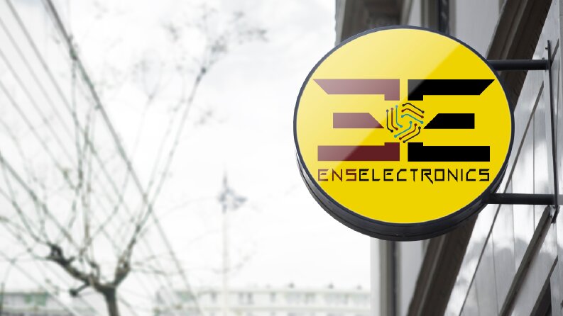 ENS Electronics - Logo & Mockup Çalışması