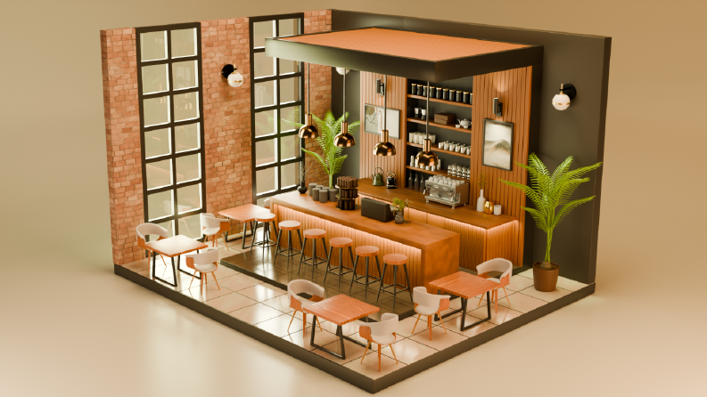 Kafe İç Mekanı