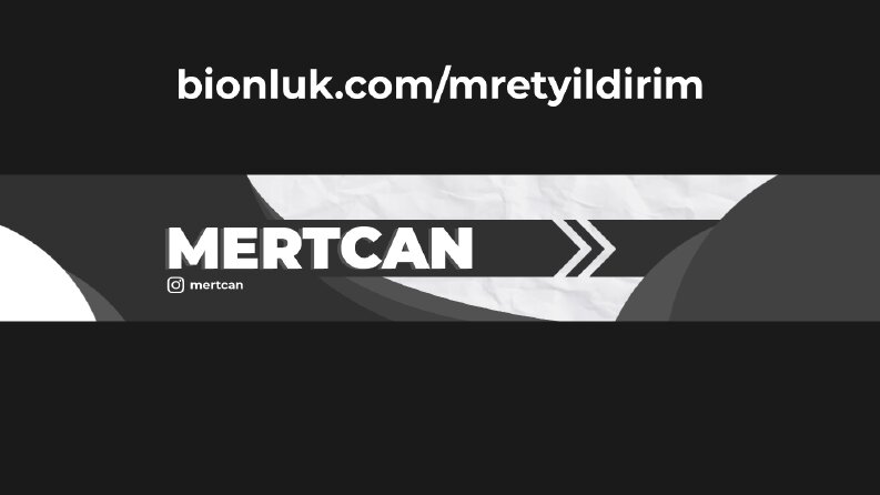 Basit YouTube banner tasarımları
