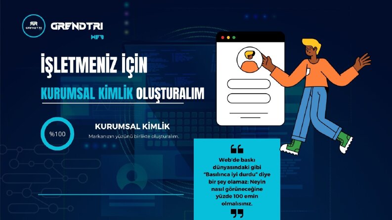 İşletmeniz için kurumsal kimlik oluşturalım