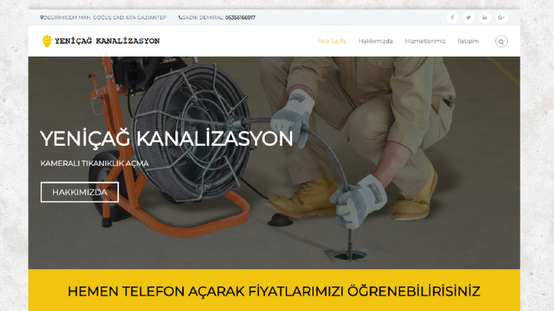 Kanalizasyon Firması İçin Hızlı Çözüm