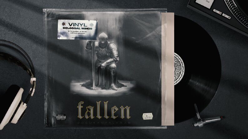Fallen Single Kapak Tasarımı