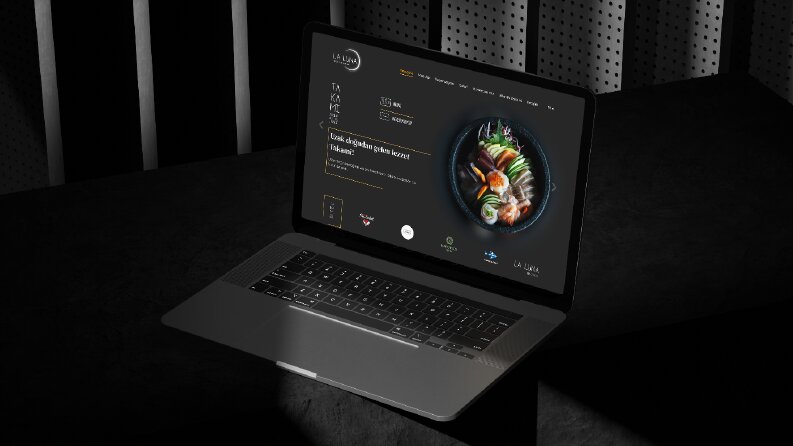 La Luna Restaurant - UI/UX Tasarım