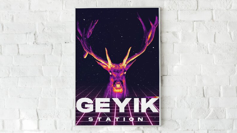 Geyik Station - Sosyal Medya Poster Tasarımı