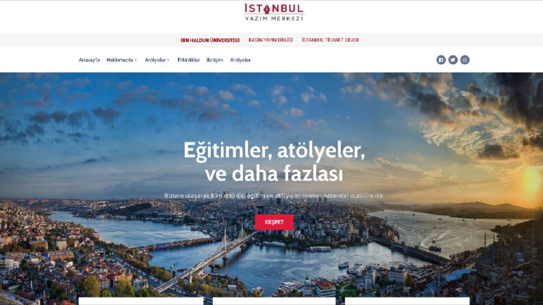 İstanbul Yazım Merkezi | Web Sitesi