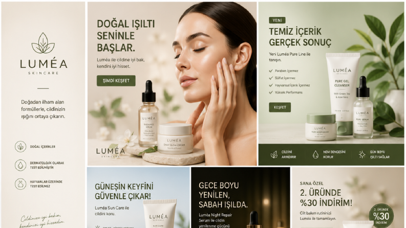 Sosyal Medya Tasarımları ve Reklam Kreatifleri