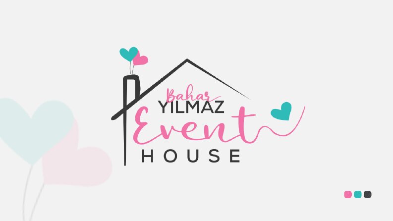 Bahar Yılmaz Event House Kurumsal Kimlik Tasarımı