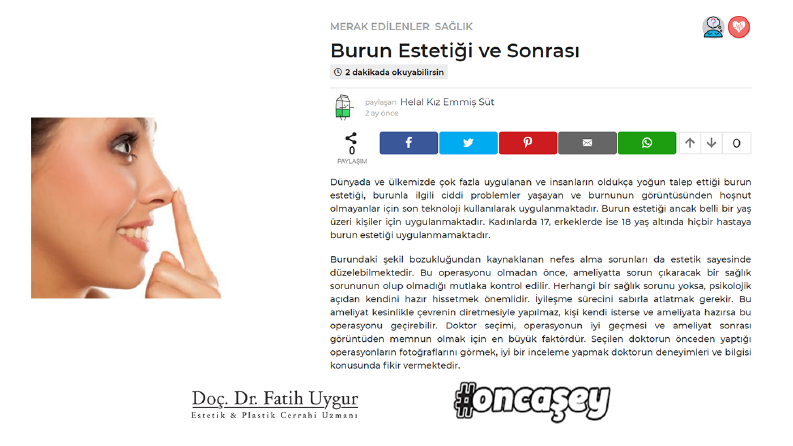 Doç. Dr. Fatih Uygur Tanıtım Yazısı