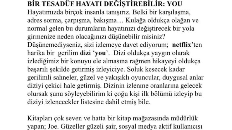İş örneğim
