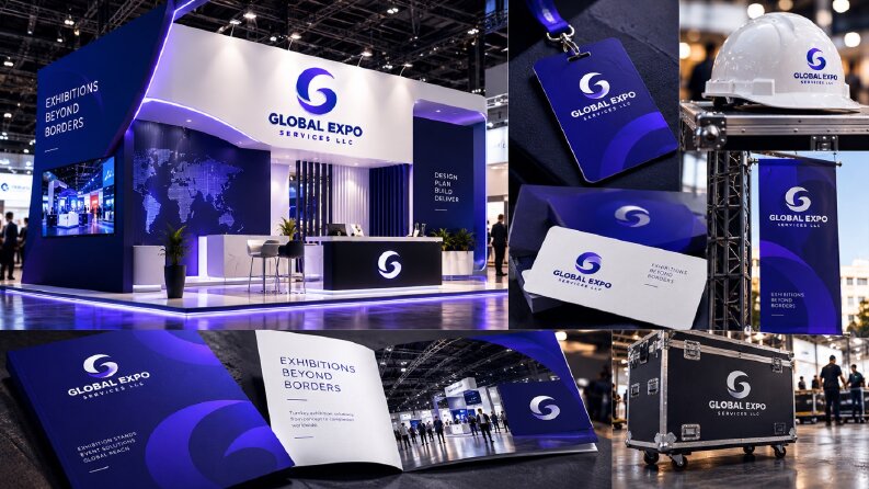 Global Expo Services — Logo & Marka Kimliği Tasarımı