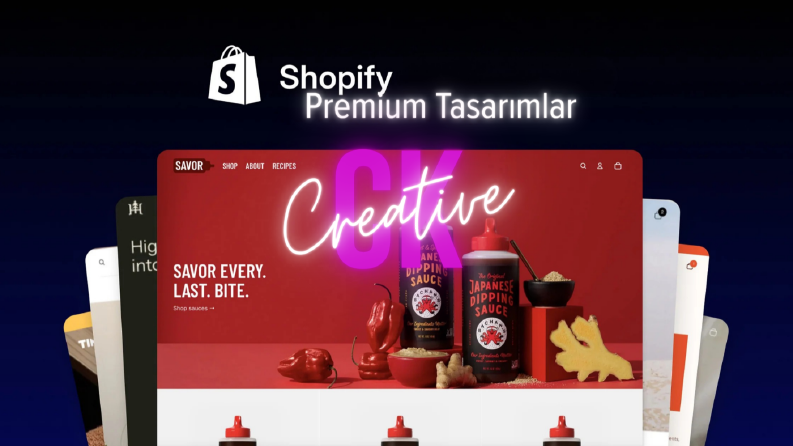 Shopify Premium Mağaza Tasarımları