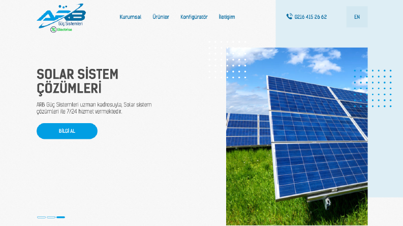 ARB Güç Sistemleri - Web Tasarım Hizmet