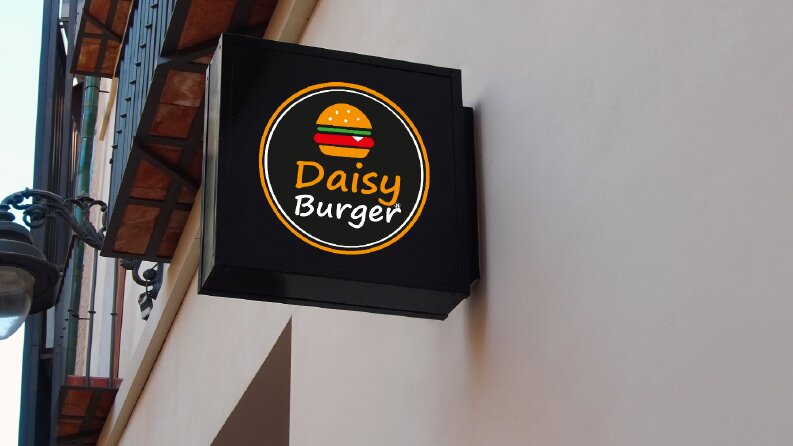 Daisy Burger Logo Tasarımı