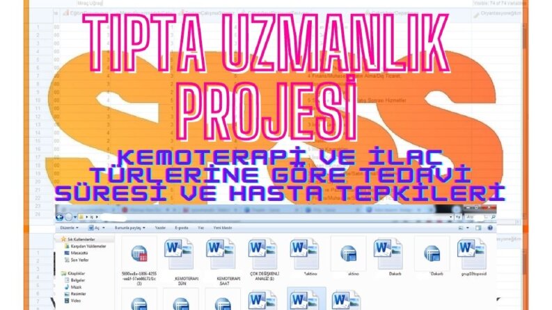 İlaç türlerinin kemoterapi süresine etkisi projesi