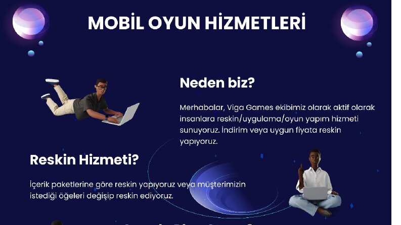 Mobil Oyun Hizmet Reklam Çalışması