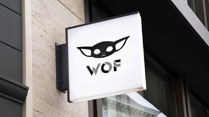 World of Figure - İnstagram figür sayfası logo tasarımı