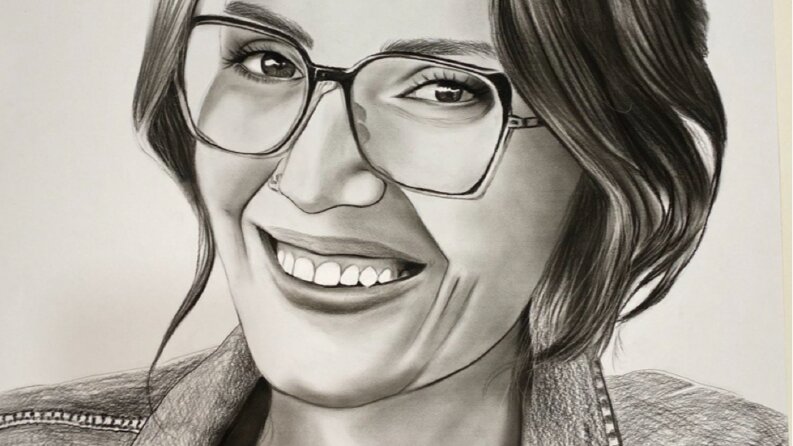 kadın portre 50x70