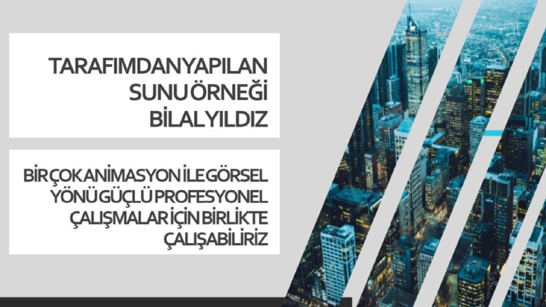 İş örneğim