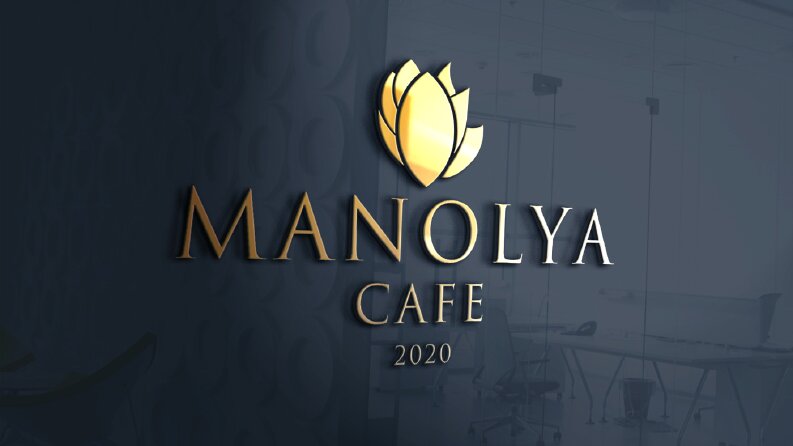 Manolya Cafe Logo Tasarımı