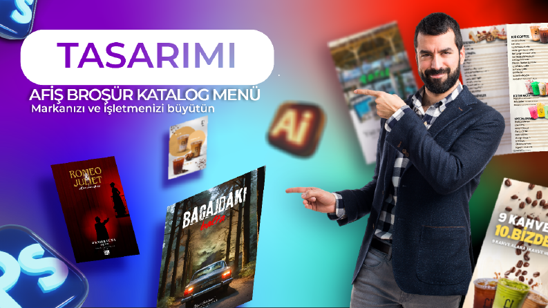 AFİŞ BROŞÜR KATALOG VE MENÜ