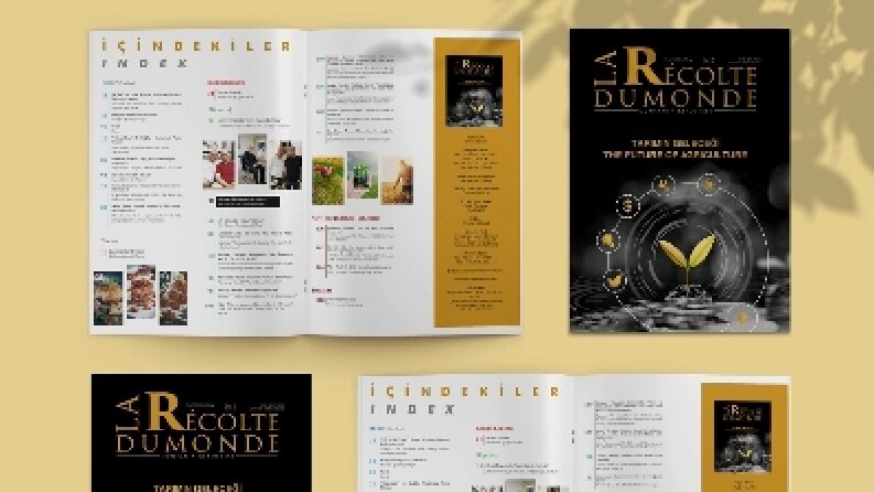 Recolte Dergisi Mizanpaj ve Kapak Tasarımı 