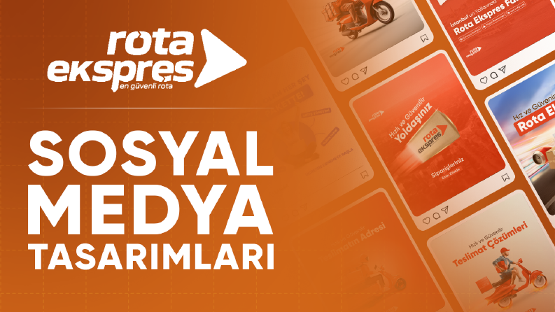 Rota Ekspres - Sosyal Medya Tasarımları