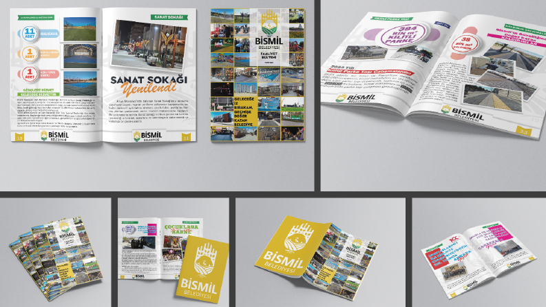 Bismil Belediyesi Katalog Tasarımı