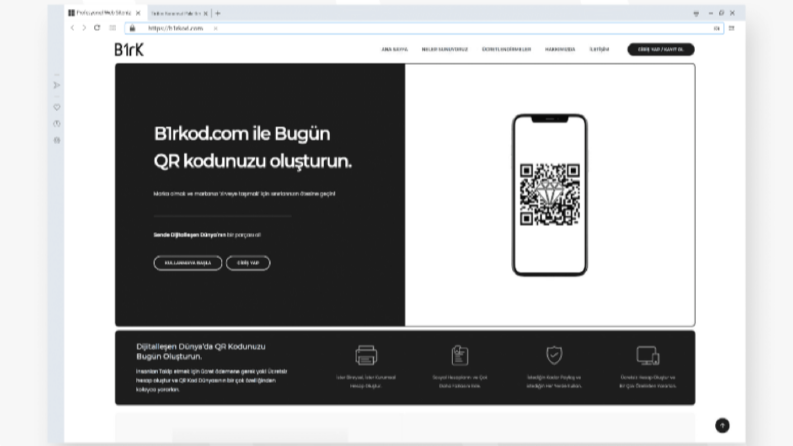 b1rkod - Kurumsal Web Tasarım
