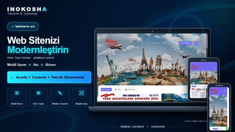 Aller Tour Turizm Web Sitesi