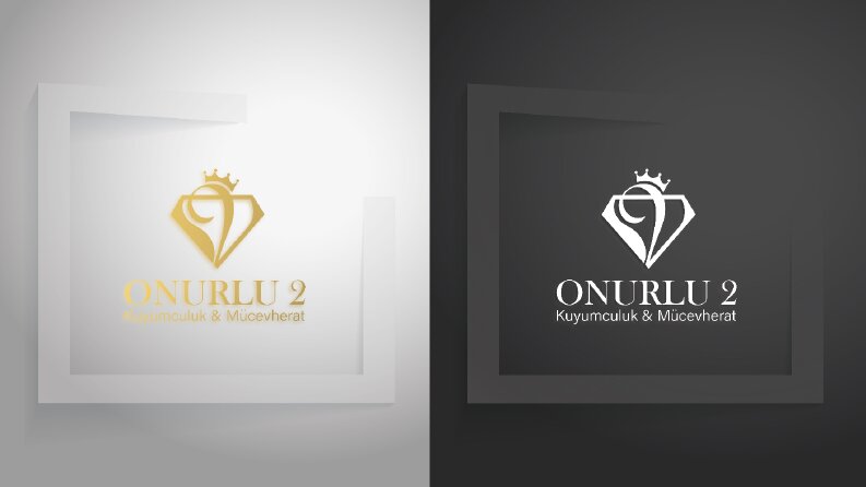 Onurlu 2 Kuyumculuk & Mücevherat - Logo Tasarımı