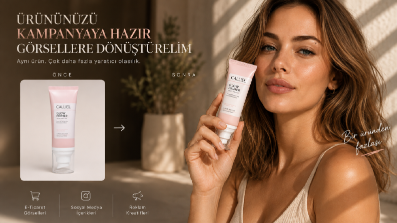 Yapay Zeka Destekli Ürün ve Reklam Görselleri