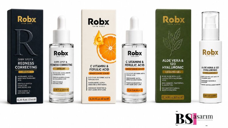 Robx Skin Care kozmetik ürün serisi 