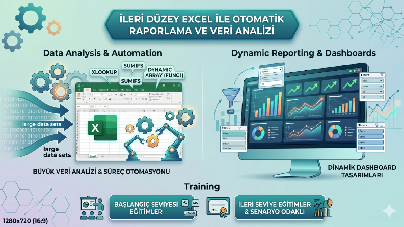 İleri Düzey Excel ile Otomatik Raporlama ve Veri Analizi