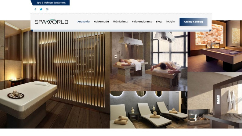 Spaworld Web Sitesi