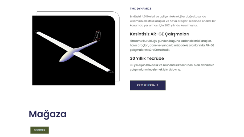 Online Mağaza Destekli Kurumsal Web Sitesi Çalışmam