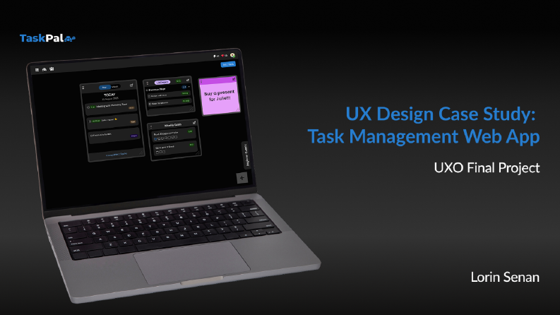 To-Do / Task Management Web App UX Case Study