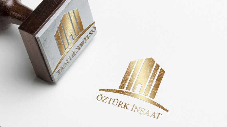Öztürk İnşaat logo tasarımı